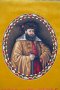 Vyšívaný portrét pána Oravského hradu, který se jmenoval Juraj Turzo